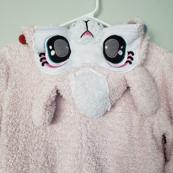 Funzie Time onsie one piece pajamas llama Large 14 girls - Picture 6 of 9